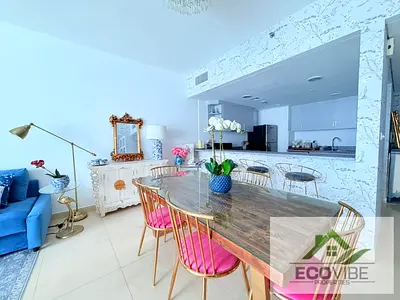 Furnished 1BR with Stunning Canal View JLT