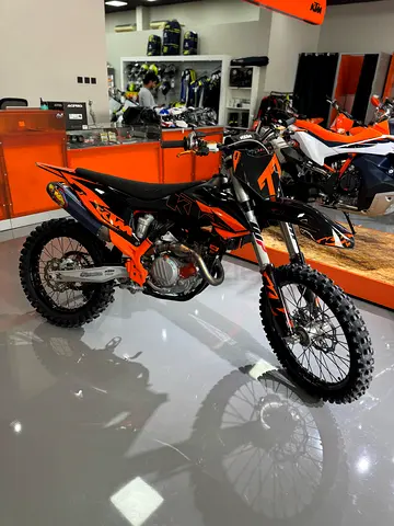 Awesome ktm 450 with full fmf titanium exhaust system