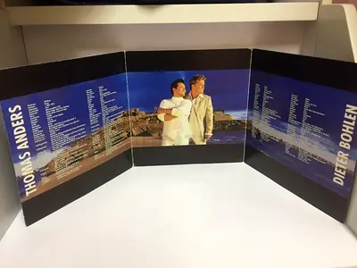 MODERN TALKING Original 3D Huge Poster Official Fan Club 1999 Card