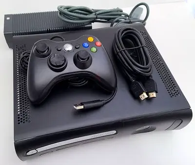 Jailbreak Xbox 360  with Controller and Cables - Working Condition