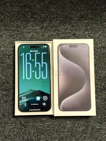 iPhone 15 Pro max (in box) - Excellent condition