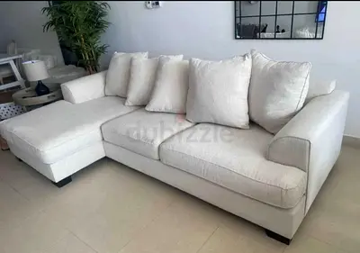 The One Kingston L Shape sofa beige Excellent Condition