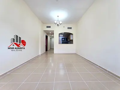 MONTHLY PAYMENTS - 12 CHEQUES - READY TO MOVE - SPACIOUS 1BHK WITH BALCONY RENT 44K - FAMILY BUILDING - CAR PARKING FREE - CLOSE TO NMC HOSPITAL