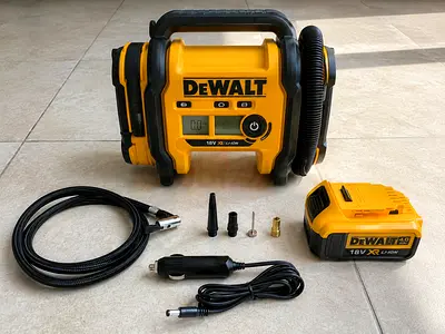 DEWALT Electric Inflator Pump / Air Compressor – With Battery Option