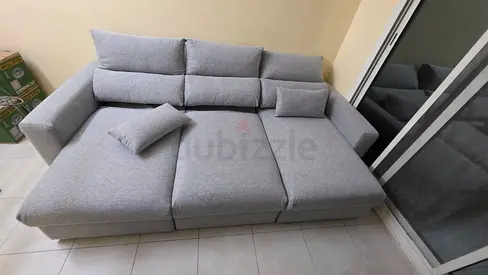 Almost like new condition ikea eskilstuna L shape sofa under storage