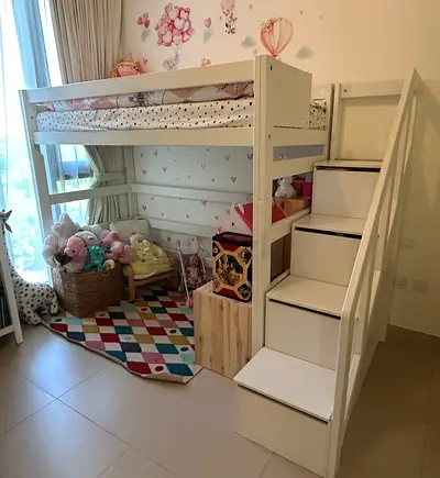 Bunk kids bed