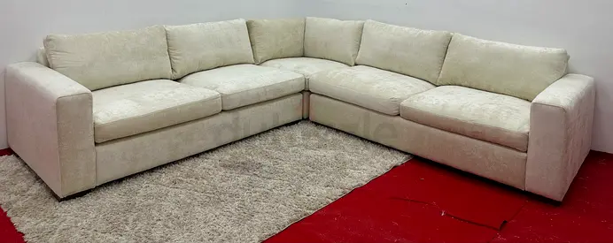 Perfect condition pottery barn corner sofa