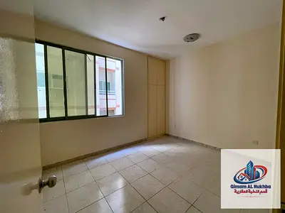 2-bedroom apartment for rent in Al Qasimia Al Nadd, Sharjah, with 2 bathrooms, built-in wardrobes, central AC and gas, prime location near services.