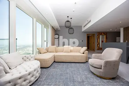Luxury Fully Furnished 3 Bedroom Penthouse | Panoramic Sea, Atlantis & Burj Al Arab View | Reduced