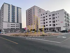 Corner Residential Commercial Plot for Sale in Al Jurf Industrial 3 Ajman Ground + 8 Floors Permit