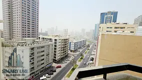 HUGE LUXURY 3 BHK WITH FULL OPEN VIEW WITH BALCONY AND WARDROBE NEAR JAMAL ABDUL NASIR STREET,SHARJA