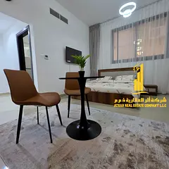 First occupancy, luxurious and elegant fully furnished studio apartment with brand new, very high-en