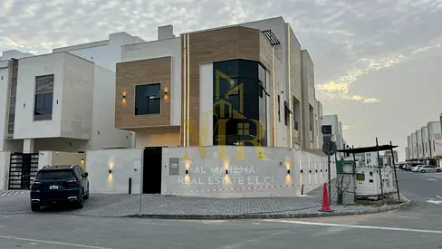 عرض لقطة بدون دفعة مقدمة امتلك فيلا بدون رسوم تسجيل طابقين + روف 6 غرف ماستر بالخزاين زاوية شارعين