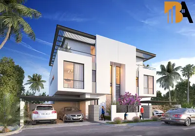 Fully furnished waterfront villa for sale