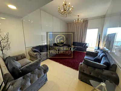 Furnished 2BR | High Floor | Balcony | Pool and Gym Access