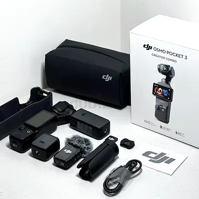 DJI Osmo Pocket 3 Creator Combo with Accessories - Like Brand New
