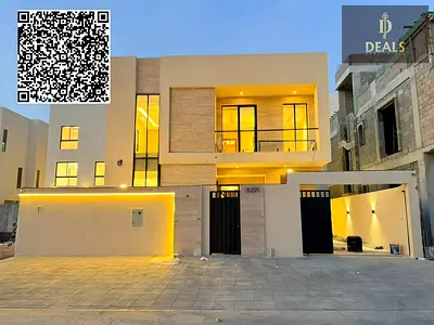 🏡 Elegant Villa for Annual Rent in Al Yasmeen, Ajman, located near Al Hamidiya Park in a quiet and prime residential area with easy access