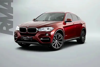 2,070 AED / 60 months | 0% DP | 2018 BMW X6 35i X Drive / Full-Service History