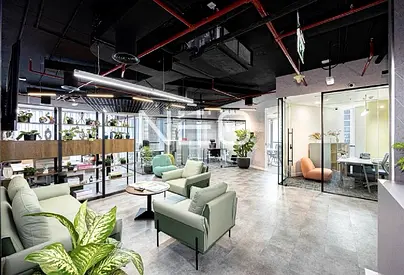 Corner Office | Close to Metro | Partially Furnished