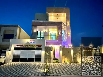 Super Deluxe 5-Bedroom Villa for Sale in Al Helio 2 with Pool and Elevator – All Fees Included: Pri