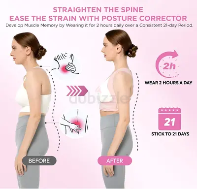 Adjustable Back Posture Corrector for Women - Comfortable Support Brace