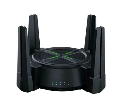 High-Performance Gaming WiFi Router (AC/AX style) - 4 Antenna Hub