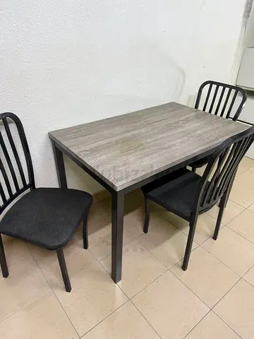 Dining table with 3 chairs