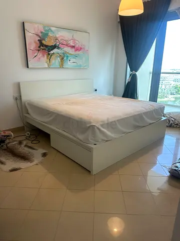 IKEA Queen Bed Frame + Mattress
