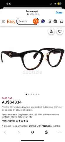 Prada Womens Eyeglasses