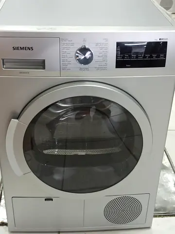 Siemens iQ500 Dryer 9 kg Silver Colour