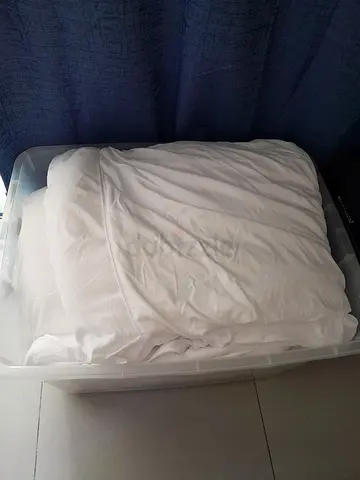 Home Duvet White Comforter Super Soft Lightweight (duvet cover included) 240x260cm