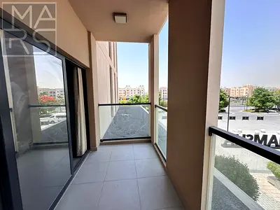 Balcony studio available with kitchen appliances