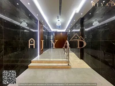 For annual rent first tenant: 1 bedroom reception apartment in Al Hamidiyah Ajman, near court complex, brand new building, multiple units available