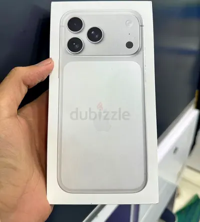 Brand new sealed iPhone 15 Pro (Silver) - Unopened in box international variant