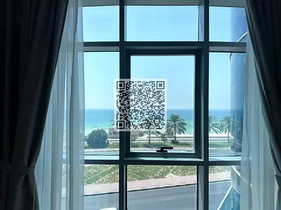 CHILLER FREE FULL SEA VIEW 1 BEDROOM HALL APARTMENT FOR SALE IN CORNICHE TOWER
