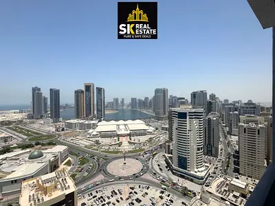 SEA VIEWS 1BHK RENT ONLY 40K | FREE PARKING | 6 CHEQUES | EASY EXIT TI DUBAI