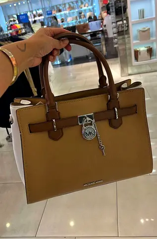 Original  New Michael Kors Hamilton Medium Satchel
