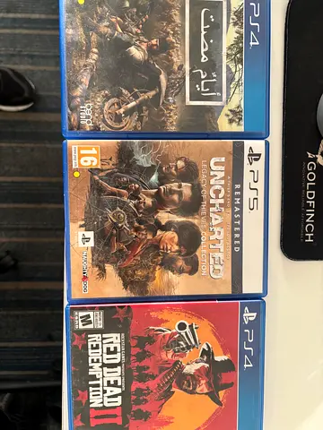 RDR 2 , Uncharted and Days gone