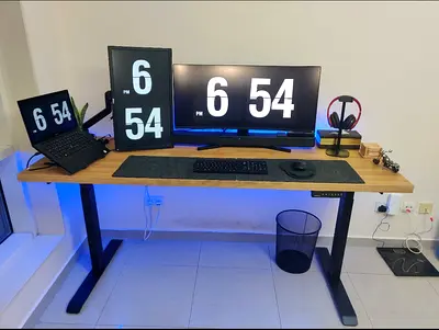Nova smart Desk with IKEA Counter Top