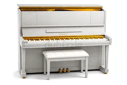 Kawai K20 Upright Piano with Golden Keys – 3-Year Warranty | Trusted Company with Over 15 Years
