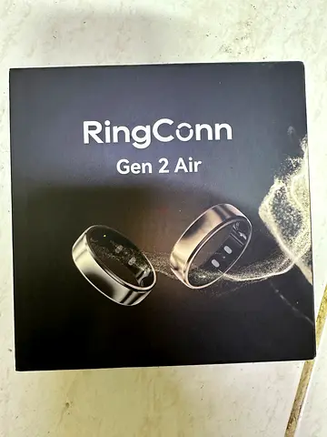RingConn Gen 2 Air smart ring Galaxy Silver size-9