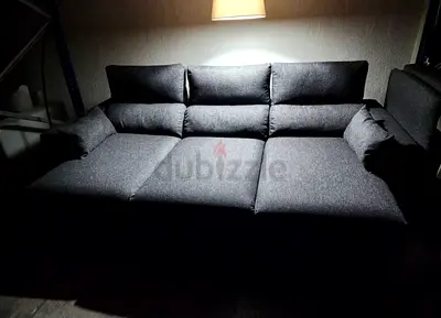 Excellent condition Ikea Eskilstuna L Shape Sofa bed with storage