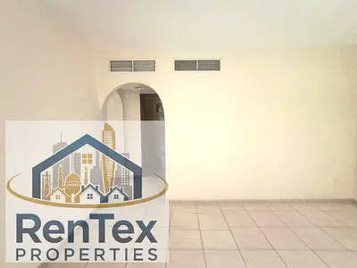 SUPER OFFER TWO BEDROOM WITH TWO WASHROOM ONE IS MASTER ROOM WITH CENTRAL AC RENT IS ONLY 35 AL NAD QASMIYAH