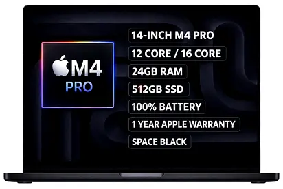 MacBook Pro 14” M4 Pro | 24GB RAM | 512GB SSD