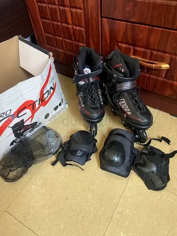 Inline roller skates