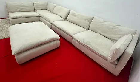 Like new condition cratebarrel modular sofa