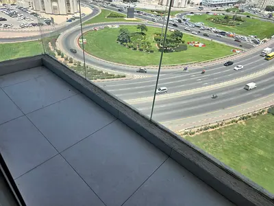 3BHK panoramic apartment in Al Taawun with balcony & parking, master room and storage, direct Dubai exit. AED 70K with possible 15 free days