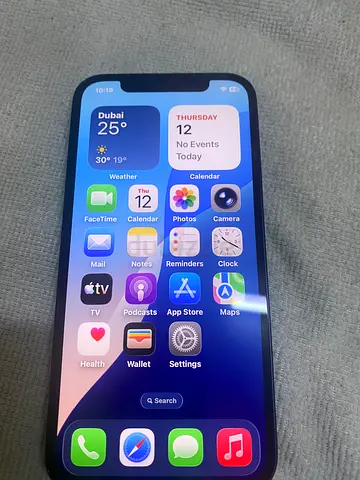 iPhone 12 Gb 64 black very clean phone BH86