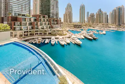 Luxury 3BR Duplex+Maid | Full Sea and Marina View