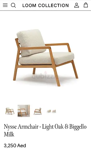 The Loom Collection Nysse Armchair